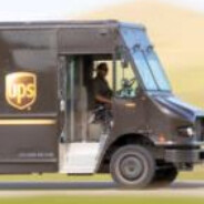 UPS Ford Truck