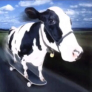 A completely gas-free cow