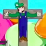 Luigi from the Mario Movie