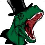 T-rex in a top hat