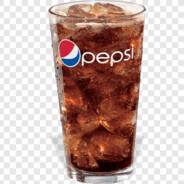 PEPSI but has ice on it!.