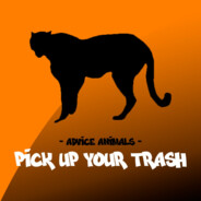 pick up your trash!