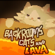 Backrooms Cats and Lava