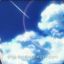 半月青空