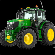 Dikke john deere trekker