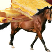 Grilled-Cheese Horse