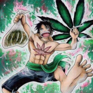 Luffy maconheiro
