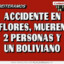 Mueren dos personas y un bolita