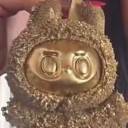 24 carat gold labubu