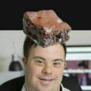 downie with a brownie