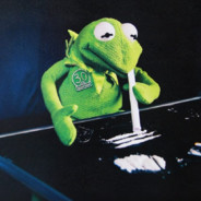 Kermit la rana en drogas