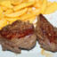 Steak mit Pommes