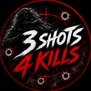 3 shots 4 kills