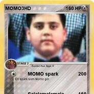 Momo sparkade på dörren