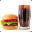 Burger with Coke