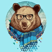 медведь в очках