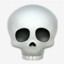 :skull emoticon: