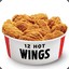 12 KFC Hot Wings
