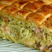 Tourte aux poireaux