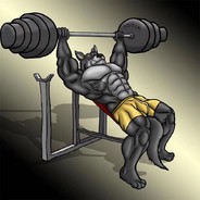 Muscle growth man собака