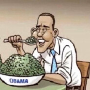 ObamaEatingPeas