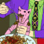 DistressedManEatingCereal87