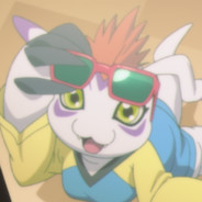 a random gomamon