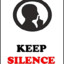 Keep In silence