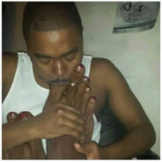 NIGER SUCKING TOE