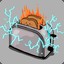 Broken toaster